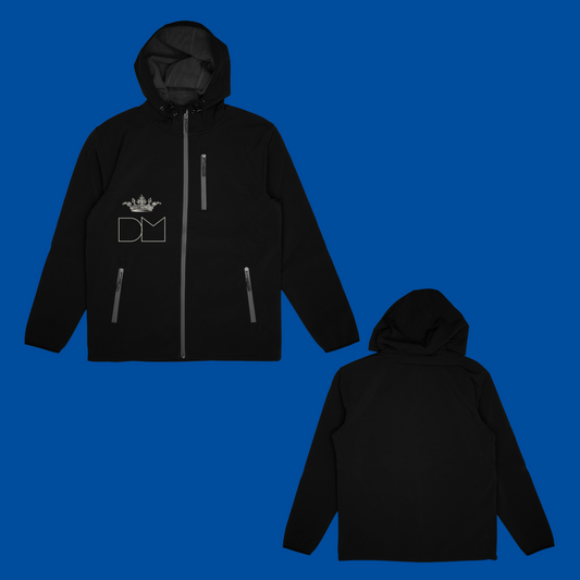 HDIM PREMIUM BLACK HOODIE ZIP