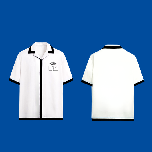 HDIM MEN SHIRT BLACK WHITE & BLACK